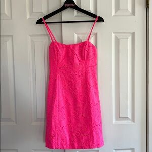 Lilly Pulitzer Shelli Eyelet Dress Size 0